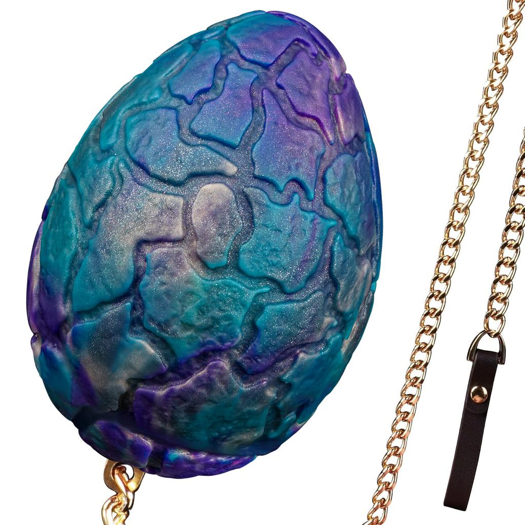 New Chain Anal Plug Liquid Silicone Sex Toy Traction Dragon Egg Anal Plug For Male And Female Masturbation Anal Dilator