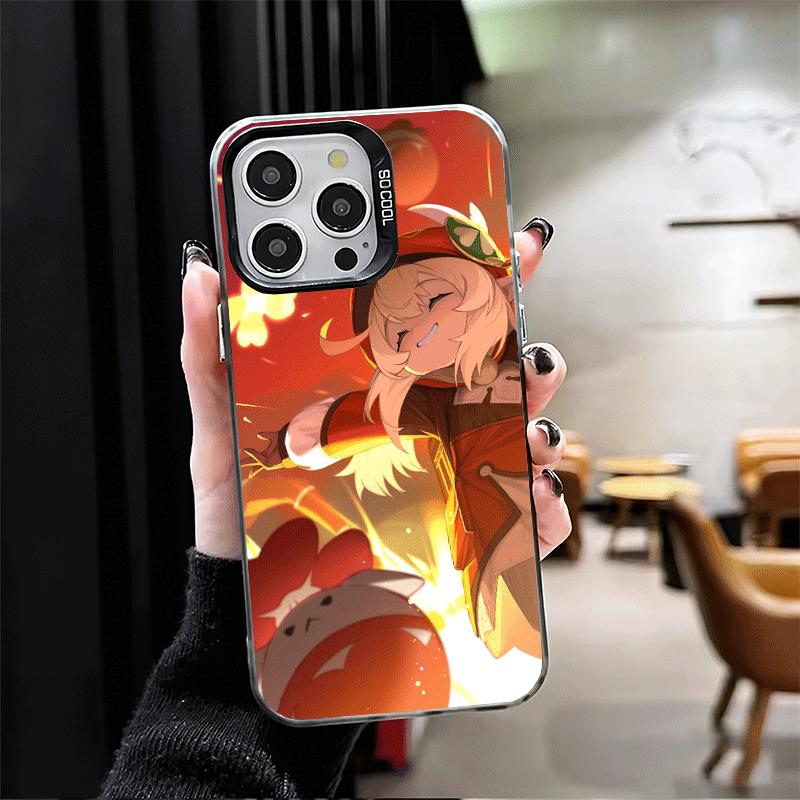 Genshin Impact Klee Shockproof Phone Case for iPhone 17 Air 16 16E 15 Pro Max 14 Plus 13 Mini 12 Back Cover Anti Fall Fundas