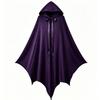 Men's Devil Halloween Costume Long Cape with for Party Cosplay House