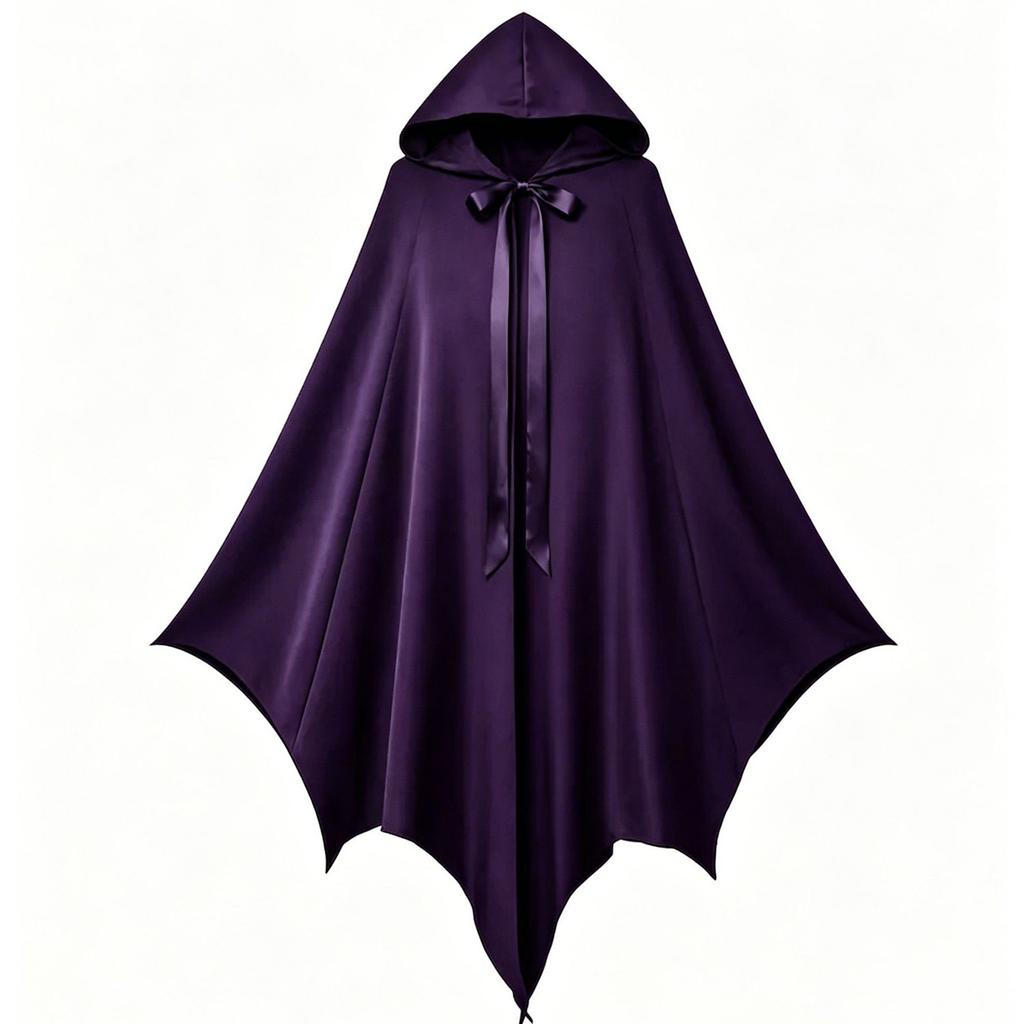 Men's Devil Halloween Costume Long Cape with for Party Cosplay House