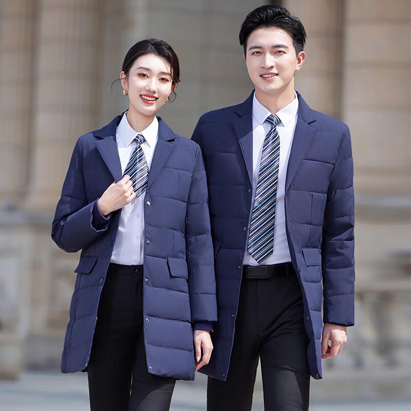 Troloman Unisex Mid-length Winter Padded Work Coat