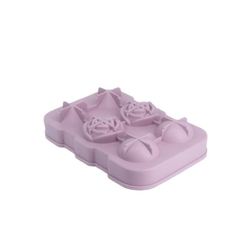Silicone Ice Cube Mold Set: Long Strip, 6 Squares, 6 Balls, 15 Grids, 37 Grids, Skull Shapes with Lid.