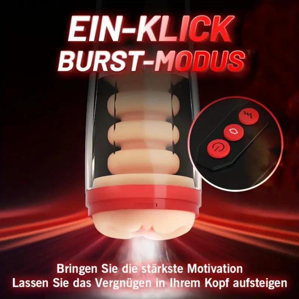 Automatický mužský masturbátor s realistickou vagínou Sexuální hračky pro dospělé muže Masturbační pohárek s 10 vibracemi pro stimulaci penisu Mužské sexuální hračky