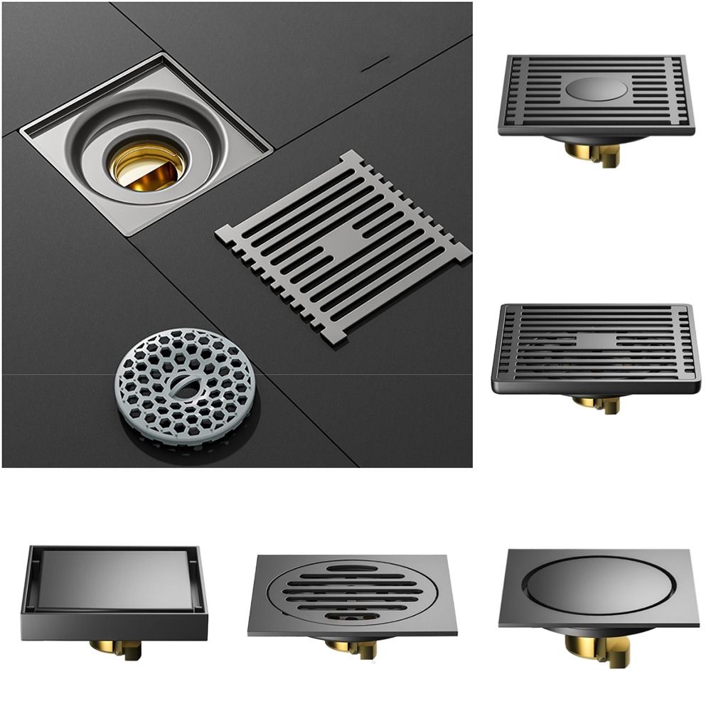 Anti-Odor Drain Valve Cover Dual Use Shower Trap Filter Bathroom Drain Plug  Shower Room
