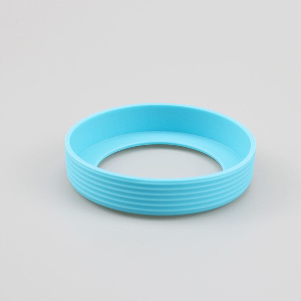 Silicone world 7.8CM Silicone Cup Sleeve Water Cup Mat Sheath Bottom Ring Wear Resistant Shatter Resistant Bottom Cover Coaster