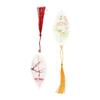 Chinese Style Tassel Pretty Aesthetic Bookmarks Leaf Vein Bookmark Paper Cilp Leaves Bookmark