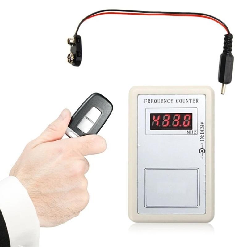 Frequency Meter Counter Wireless Remote Control Detector Reader Transmitter Digital Meter Tester Tool 250MHZ-450MHZ