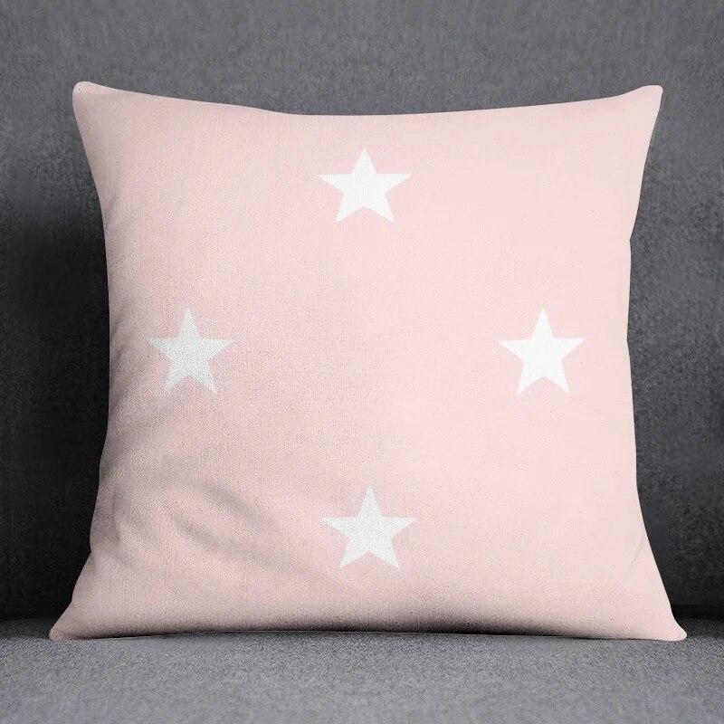 Pink Fresh Collection Pillow Gift Home Office Decoration  Bedroom Sofa Car Cushion Cover case