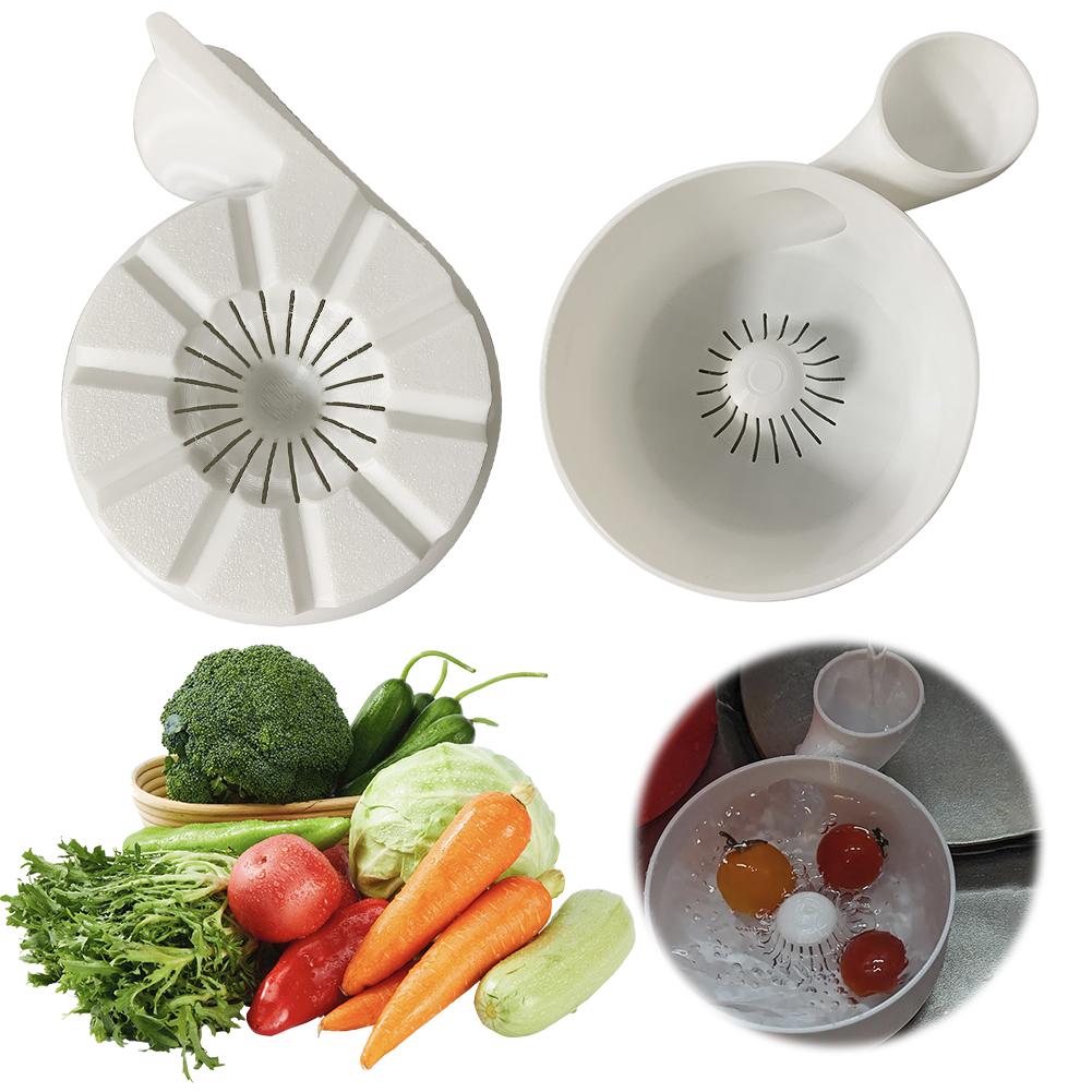 Food Washing Spinner Automatic Vegetable and Fruit Washer Fruit and Vegetable Washing Basket for Kitchen