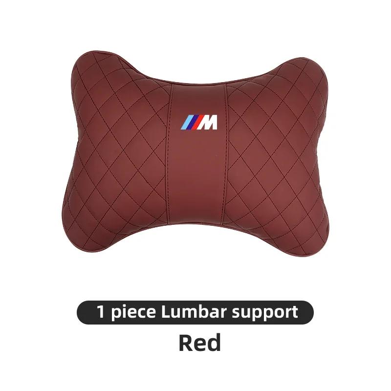 BGLX7 Car Sticker 2025 Hot For BMW Car Logo Headrest Neck Cushion Lumbar Support Memory Foam Pillow For BMW M X1 X3 X5 X6 X7 E30 E90 M