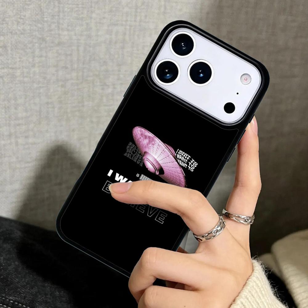 Capa Case for iPhone 17 Air 16 Pro Max 15 Plus 11 13 Mini 14 12 Back Phone Cover I want to believe