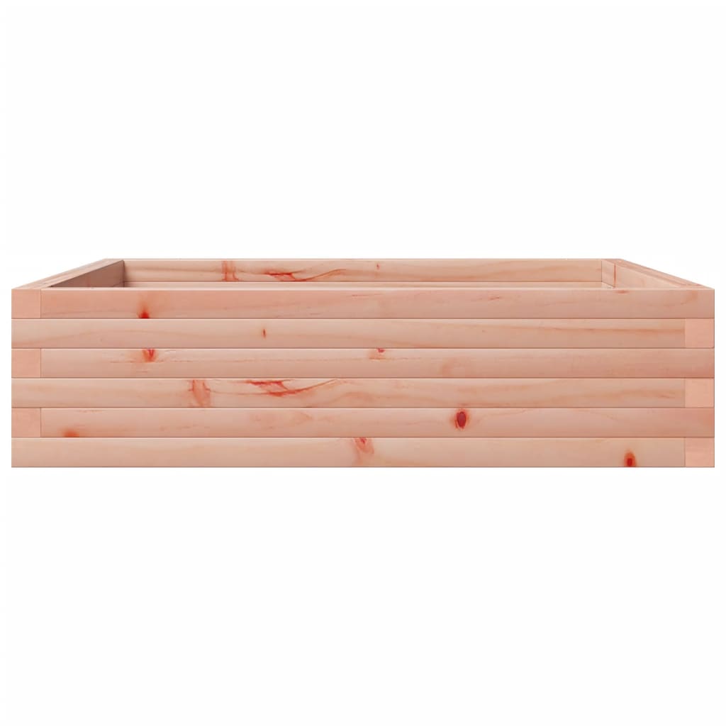 Plant Pot 90x90x23 Cm Solid Douglas Fir Wood