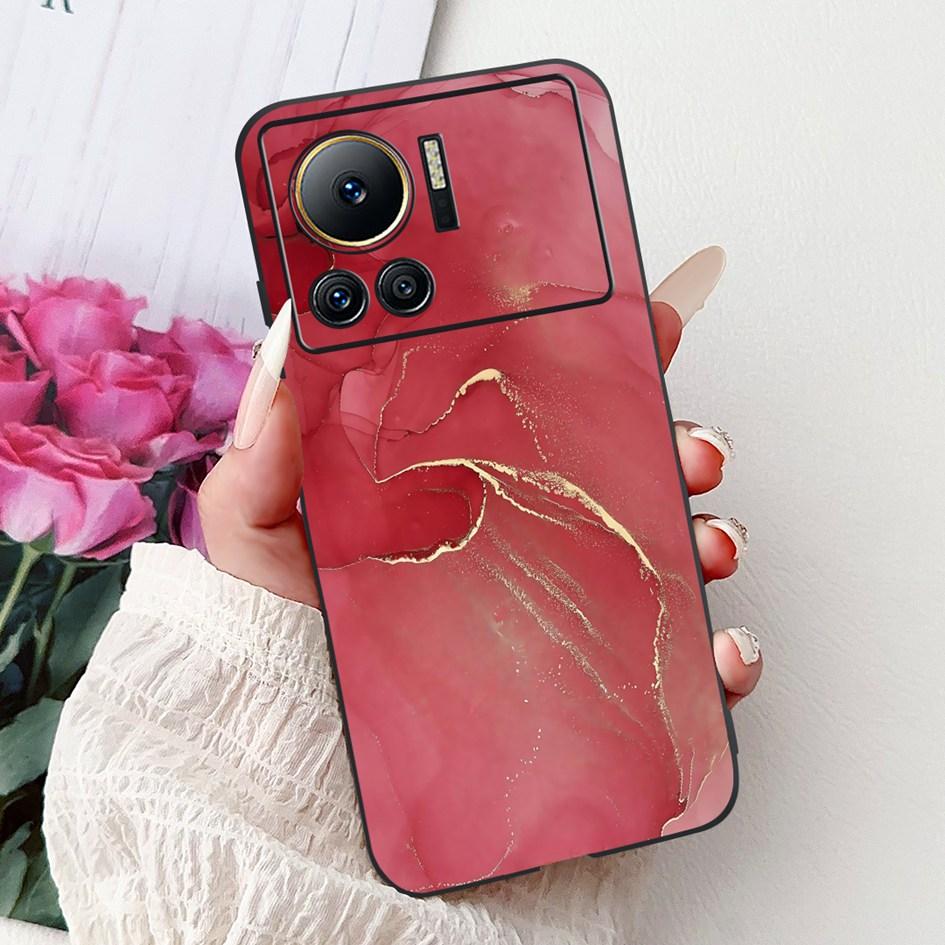 Für Infinix Note 12 VIP Hülle X672 Cover Neue Stilvolle Blume Schmetterling Weiche Silikon Handyhülle Für Infinix Note 12i X6819 Bumper