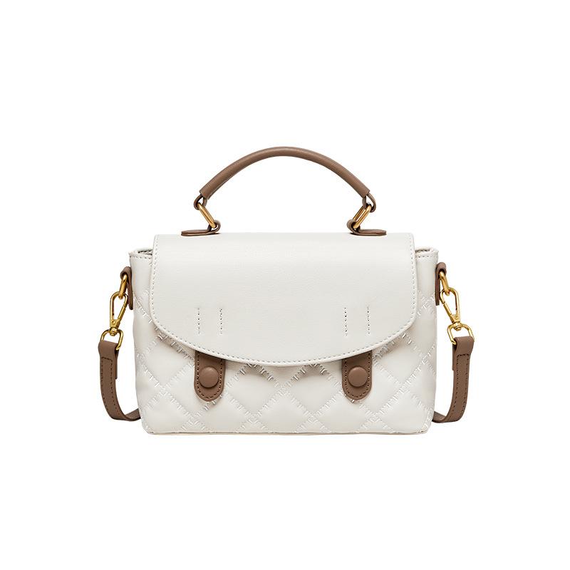 Casual Versatile Small Square Bag 2025 Autumn Winter New Fashion Design Single Shoulder Bag Genuine Leather Commuter Crossbody Bag