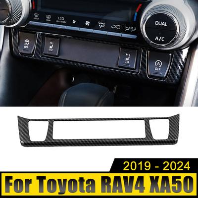 Pro Toyota RAV4 XA50 2019 2020 2024 2024 2024 2024 RAV 4 Hybrid ABS Auto Středový Ovládací Panel Nastavení Dekorativní Kryt Obložení