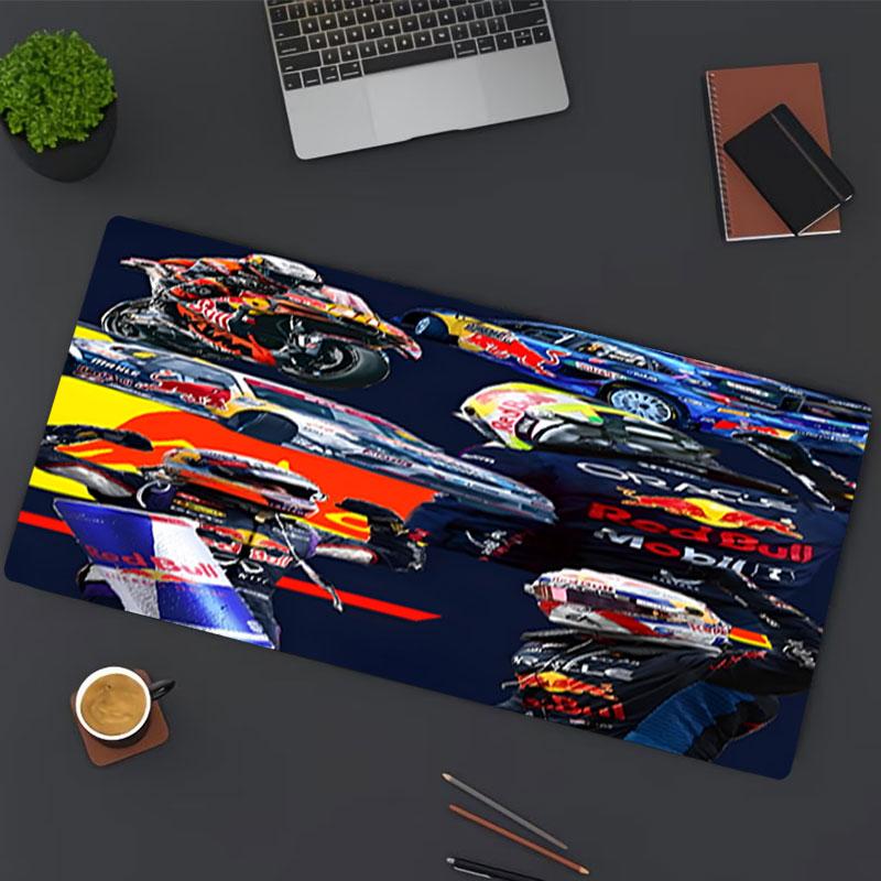 Red Bull Racing Print Mouse Pad, for Keyboard Pad Laptop PC Mat for Office Home Use, Desk Decor, Perfect Birthday Gift for Gamers