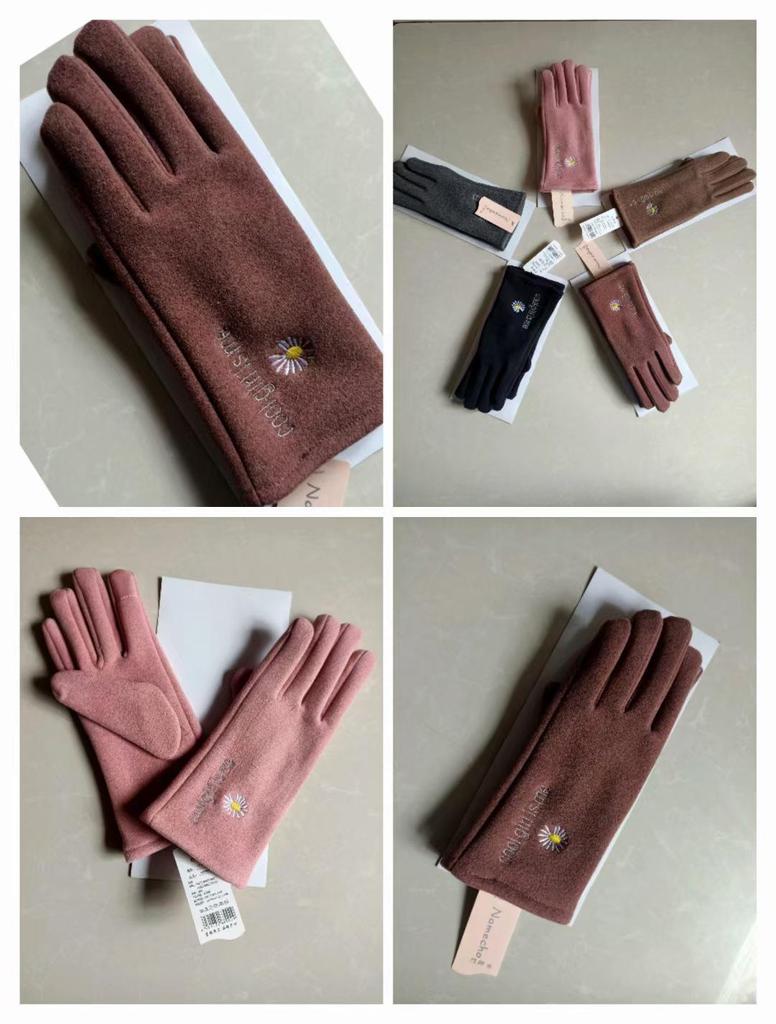 Camouflage Winter-Fahrradhandschuhe für Herren - Verdickt, Warm, Wasserdicht, Mit Samt