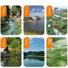 20Pcs Fly Spinner Swim Baits Fly Fishing Baits with Hook Trout Jigs Swimbaits Dry Fly Fishing Lures Enduring