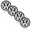 4pcs 56MM Car Wheel Center Hub Cap Logo Stickers Rim Cover Emblem Decal For Volkswagen Golf-7 4 5 6 CC T-ROC Sharan Passat B5 6 7 Polos Tiguan
