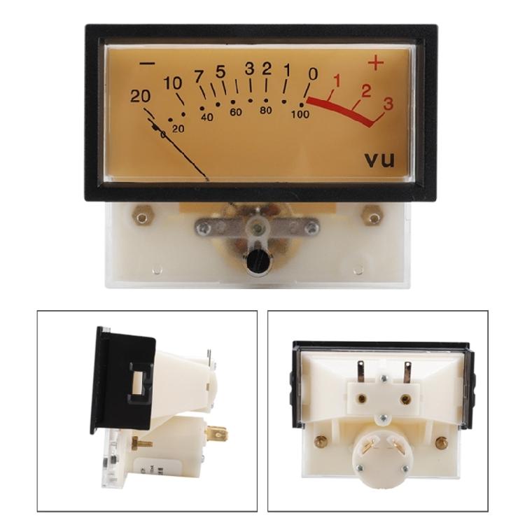 VU-Meter Header Audio-DB Level Header Power Amplifier-Level Meter Ammeter TN-73