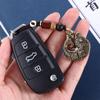 Accessories Car Accessories Tibetan Buddhism Lucky Fish Car Key Chain Brass Key Rings Keyfob