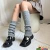 Autumn Winter Leg Warmers Vintage Socks Knitted Slouch Socks American Preppy Style Wool Warm Hot Girl Warm Calf Socks