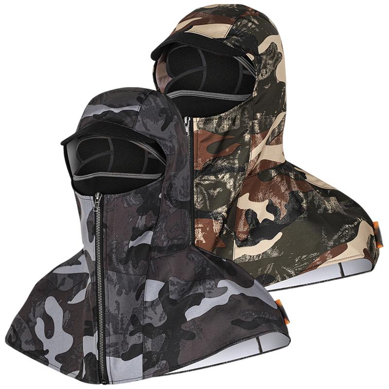 

Cycling Full Face Masque Cycling Windproof Hood Warm Masque Brim Design Waterproof Hood Sunlight Protection Face Masque For