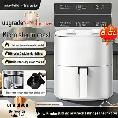 Best-Selling Camel Air Fryer: Smart, Multifunctional, Fully Automatic Oven with Integrated Motor and Visible Frying Capability.