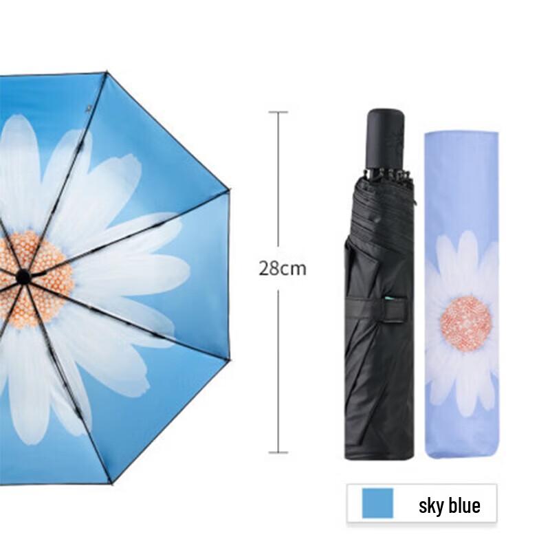 

Tiangtang UV Protection Dual-Use Sun & Rain Umbrella