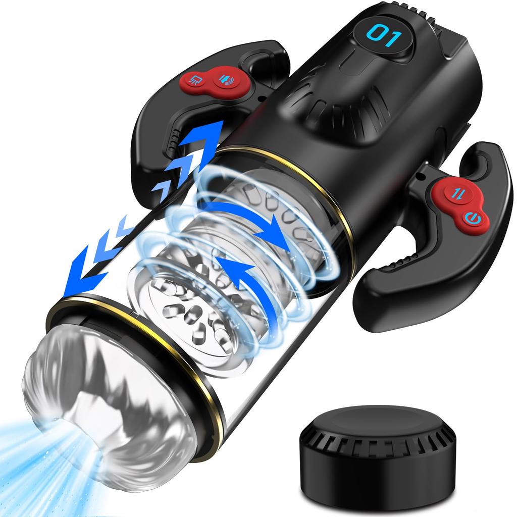 In the Specialized In Ease of Electric Masturbator Masturbator 5in1 Electric Masturbator Piston Rotation Suction Electric Masturbator Fellatio Vacuum