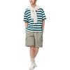 PUMA Striped SS25 WARDROBE ESS Polo Shirt Unisex Green 633857-86