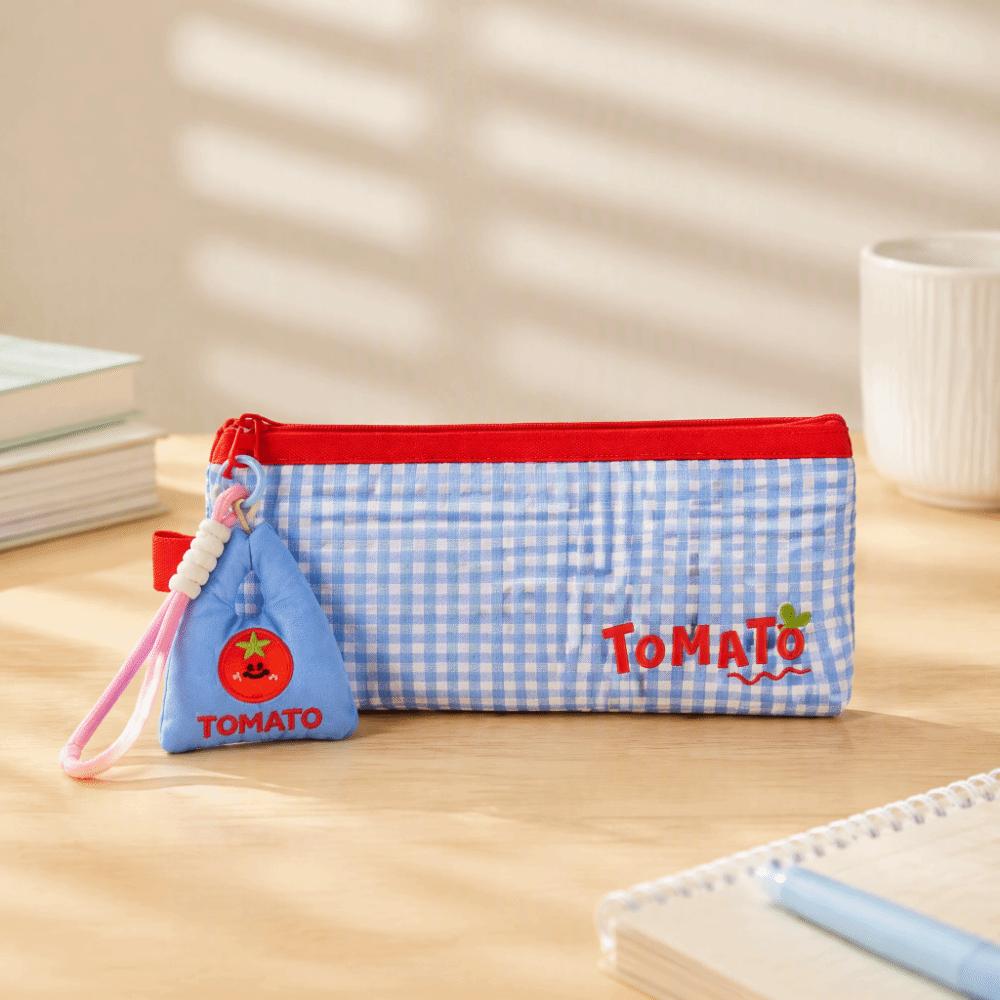 Cartoon Style Pen Bag Fruit Pattern Stationery Bag Cute Design Pencil Case Girl
