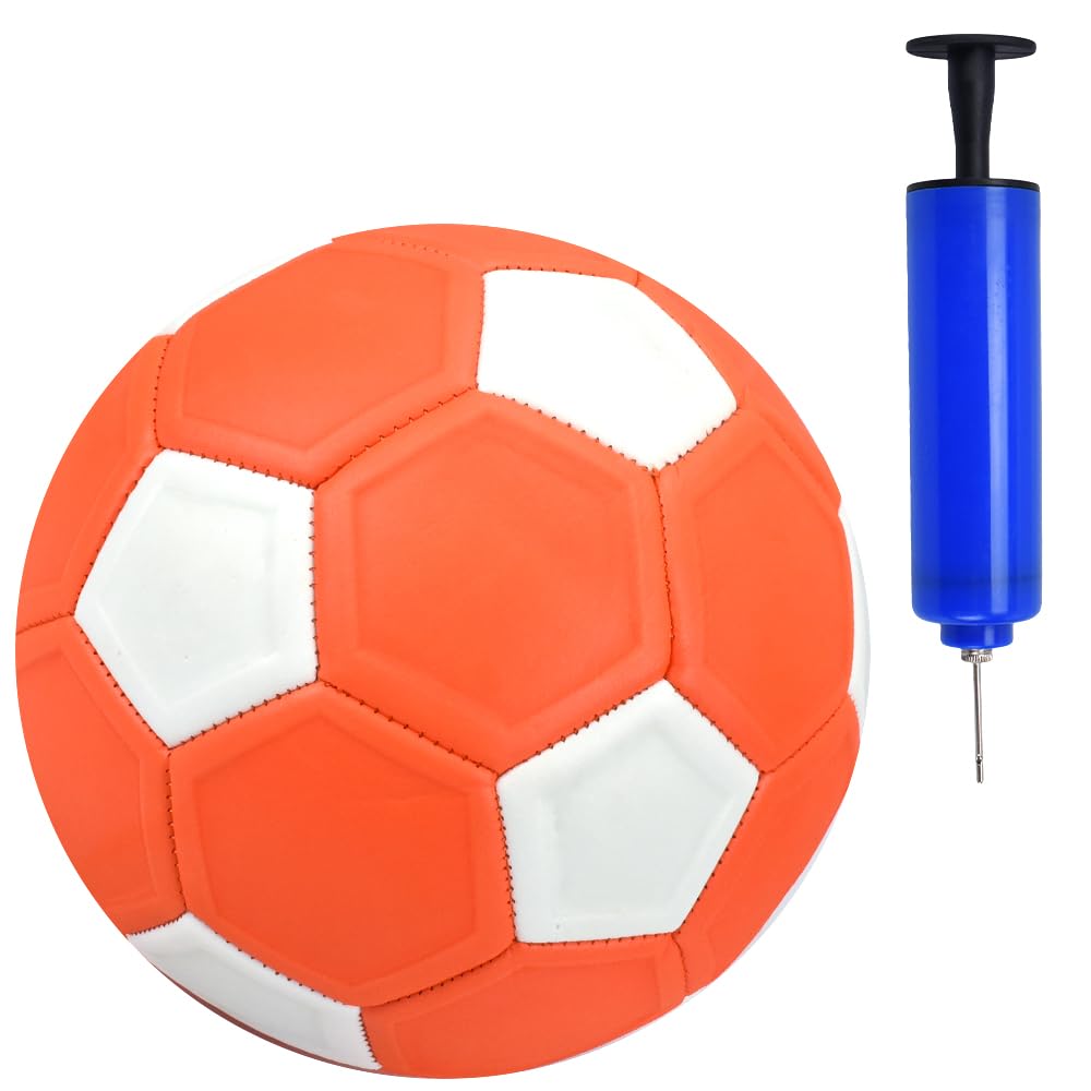 

big buzz on social Kicker curve curved magic air pump for gift [A media!] ball, shot, soccer, ball, ball, included, practice, помаранчевий
