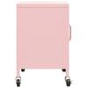 VidaXL Storage Cabinet Pink 60x35x56 Cm Steel 336265
