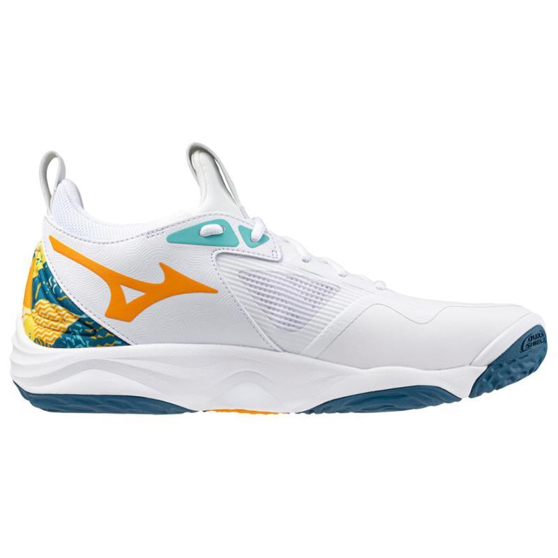 Mizuno Wave Momentum 3 'White Moroccan Blue' Sneakers V1GA231256