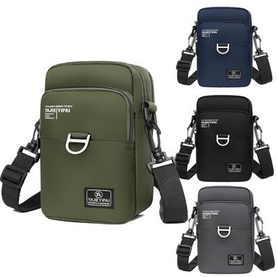 Men's Breast Bag New Fashion Leisure Travel Shoulder Bag Simple and Versatile Korean Version Men's Chest Bag Small Backpack Crossbody
