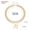 Accessories, Double White Butterfly Imitation Fritillary Necklace Women, Temperament Metal Sweater Chain