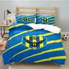 Duhok Dynamic Sports Emblem 3PCS Bedding set,Ideal for 1pc Duvet Cover And 2pcs Pillowcases Perfect for Fan gift,Ideal for Bedroom, Dormitory