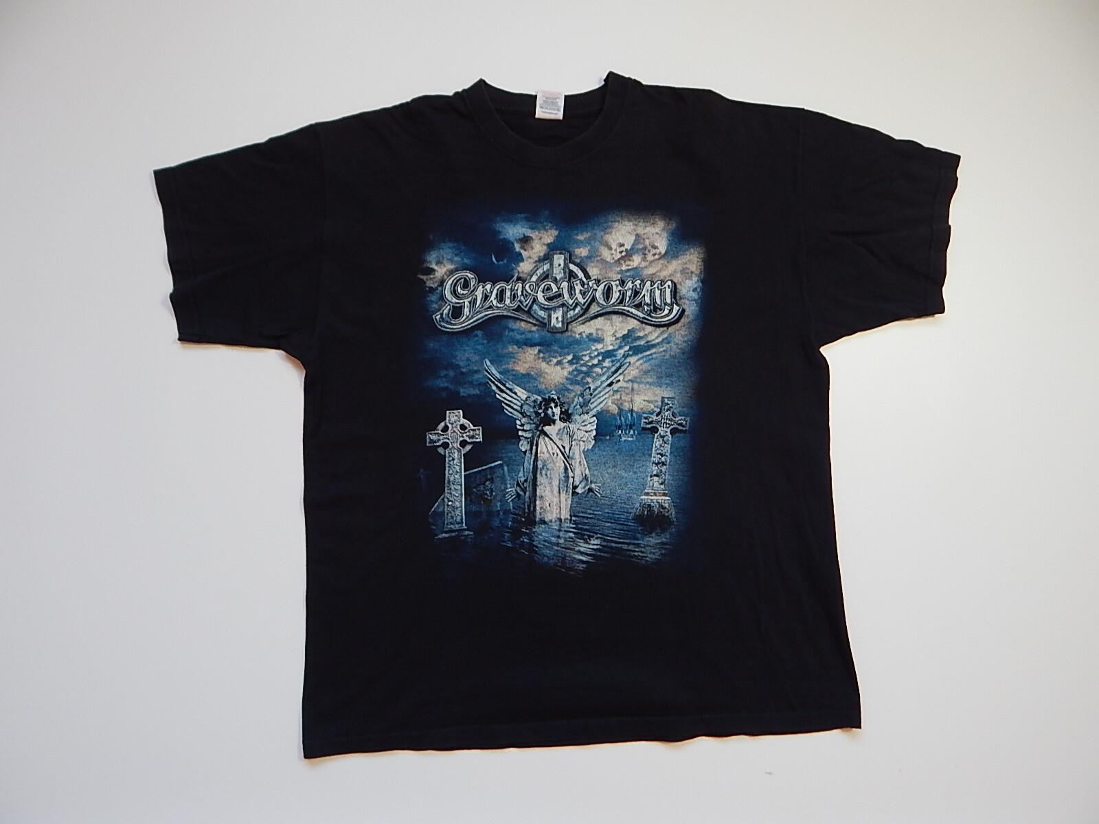 vintage 00s graveworm utopia black ghotic metal rock band tee size xl Unisex T-Shirt S