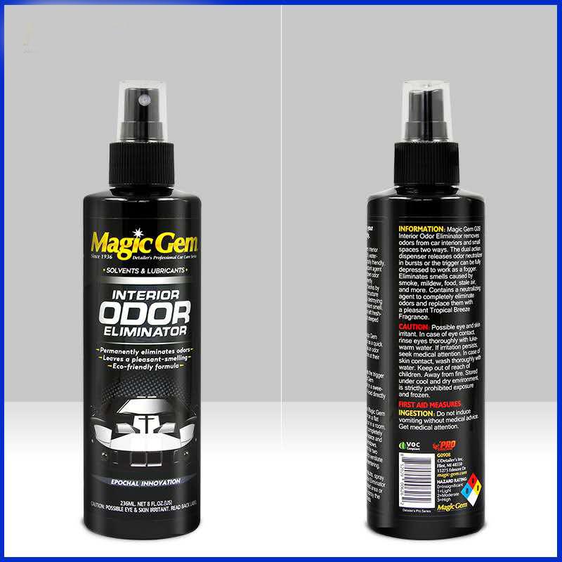 236 ml Auto-Geruchsfänger, Lufterfrischer für den Innenraum, gegen Rauch und Alkohol, Deodorant, Formaldehydfänger