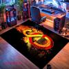 Galatasaray Crest Carpet Rug for Living Room Bedroom Home Sofa Decoration,Kids play Nonslip Floor Mat