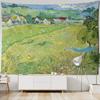 Natures Canvas Tapestry  Lush Forest  Vibrant Fields  Unique Wall Art for Home Decor Living Room  Art Lover Gift