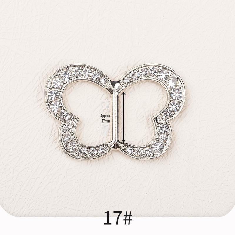 Premium Metal Buckle Summer Korean T-Shirt with Pearl Round Top Knot