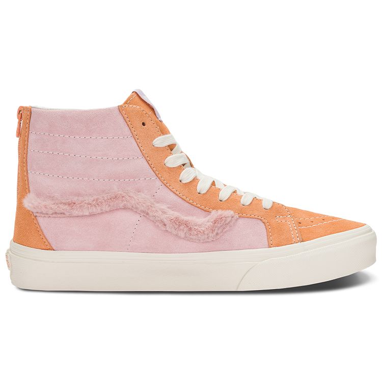 Vans Sk8 High Top Skate Shoes Unisex Sneakers Pink Orange VN0A5KRCBAG