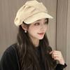 Korean Style Octagonal Hat British Style Painter Hat Retro Cloud Beret  Girl