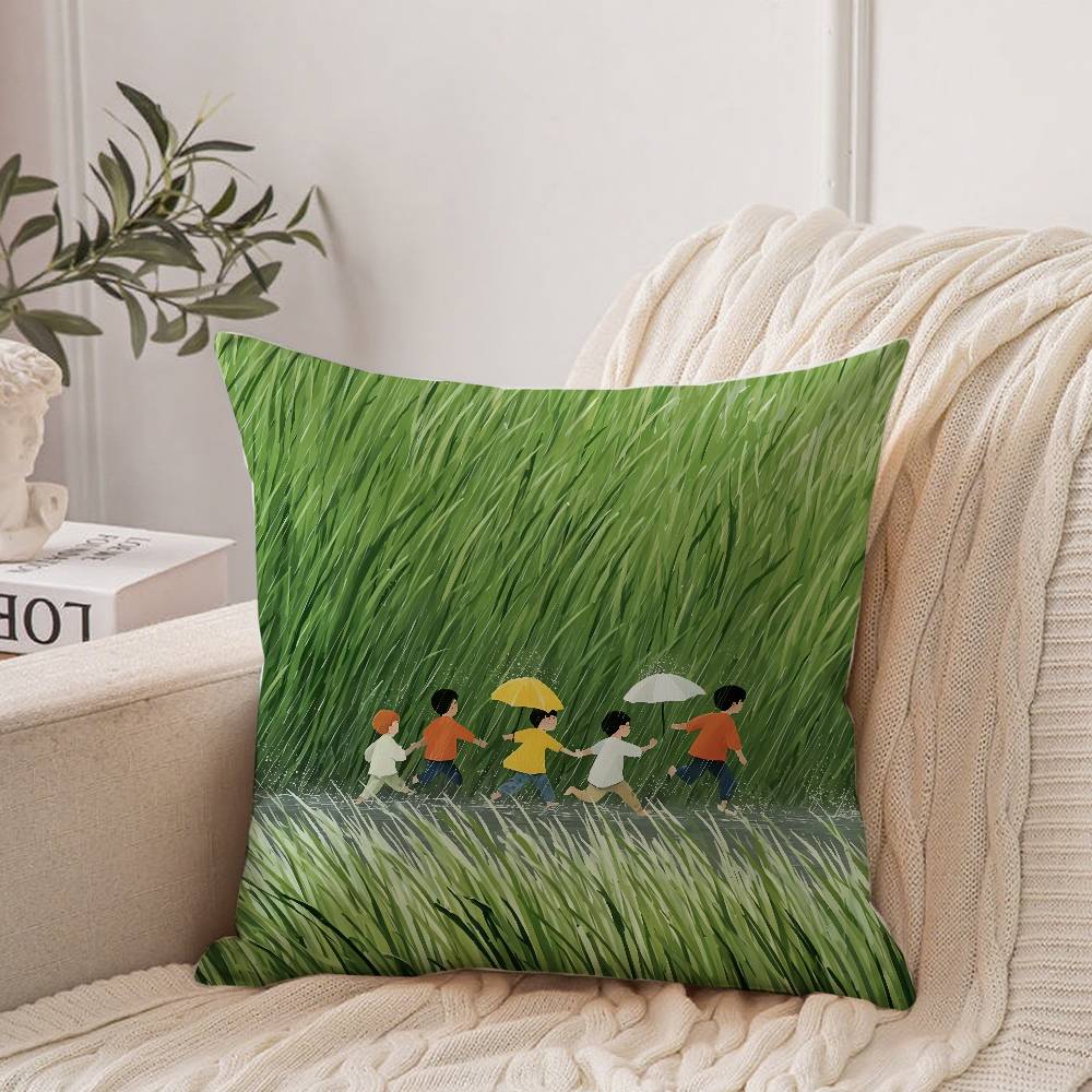 

Childhood Memories Pillow Case Home Decor Throw For Sofa Bed Car Room Decor Gift Idea 12x12Inch