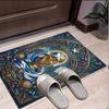 Chelsea FC Pattern Rug, Indoor/Outdoor Mat, for Picnic, Gameroom, Bedroom, Office, Living Room, Home Decor Carpet, Birthday Gift