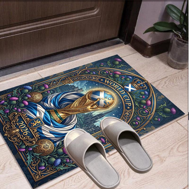Chelsea FC Pattern Rug, Indoor/Outdoor Mat, for Picnic, Gameroom, Bedroom, Office, Living Room, Home Decor Carpet, Birthday Gift