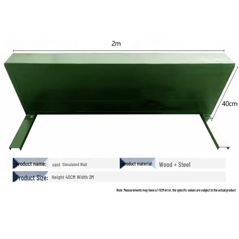 Outdoor Obstacle Course High Board Training Wall