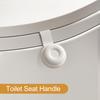 4Pcs Silicone Toilet Seat Lifter Handle,Hygienic No Touch Toilet Lid Lifter,Avoid Dirty Hands Toilet Seat Cover Lifting Tool for Bathroom,Easy Install
